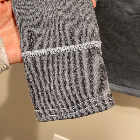 VOORMI Grey 1/2 Zip Pullover Hoodie Jacket - Picture 3 of 14